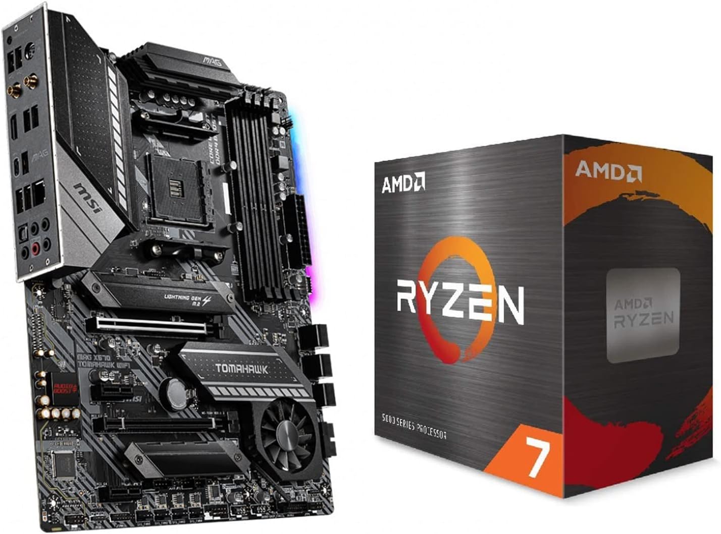 CPU MSI B550 gaming plus + AMD ryzen5 5600X Processador AMD Ryzen 5 5600X + MSI MPG B550 Gaming Plus Motherboard